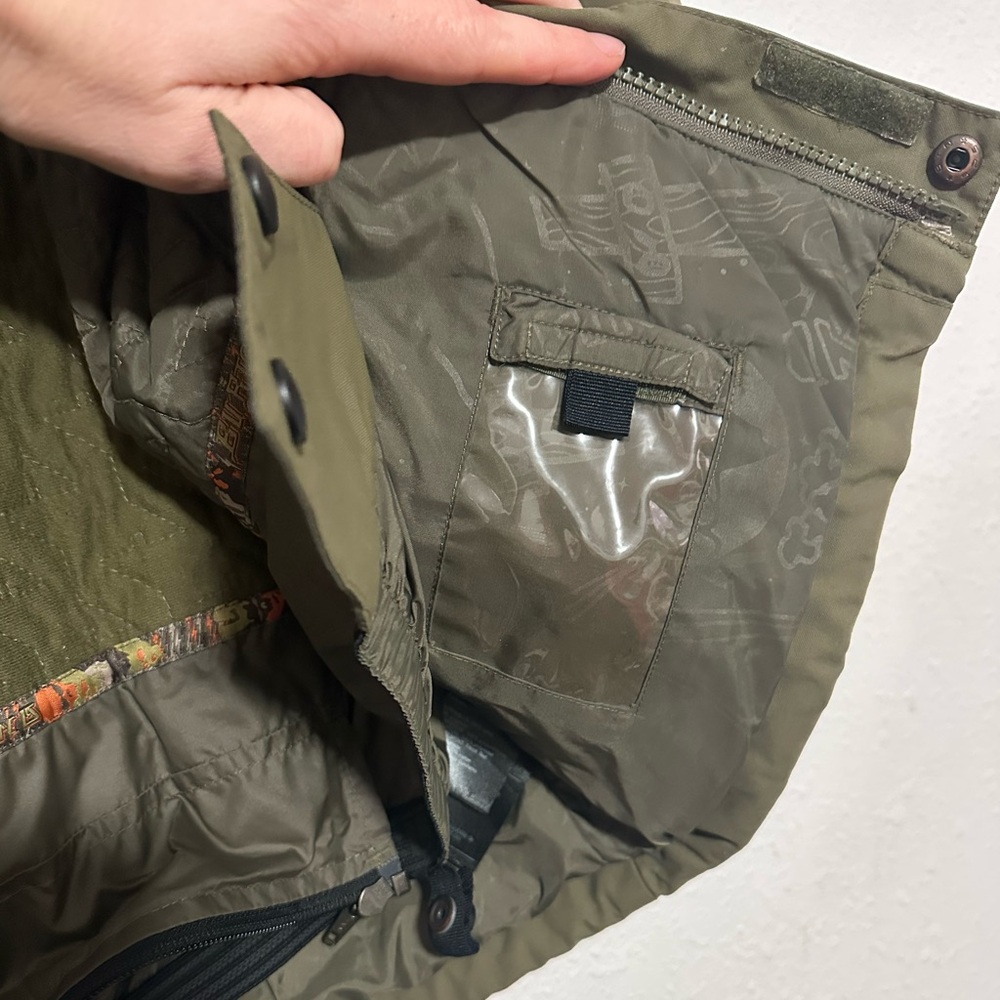 Burton dryride all access ski snow winter jacket Kids' Olive and Camouflage - Picture 12 of 16